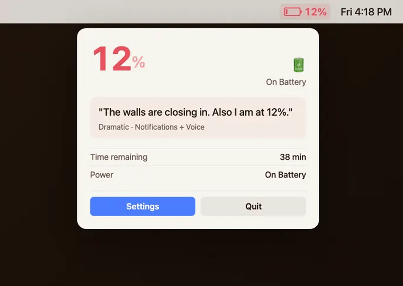 Battery Beggar