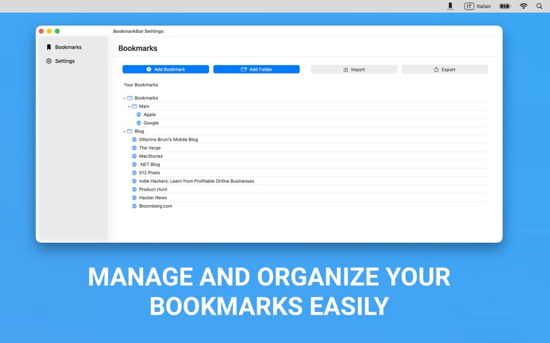 Bookmark Bar – Multi Browser