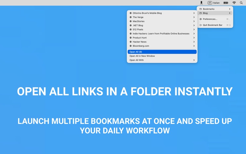 Bookmark Bar – Multi Browser