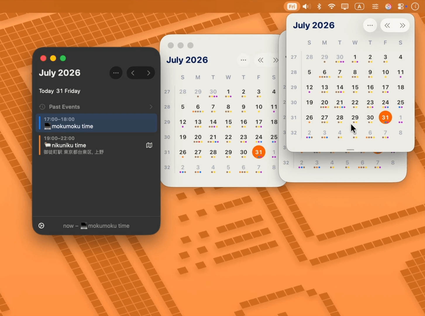 Calico Calendar
