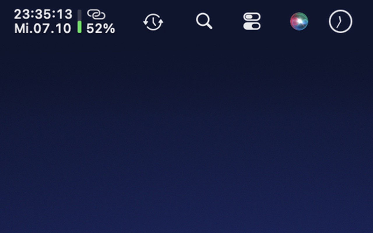 ClockStack: Menu Bar Clock