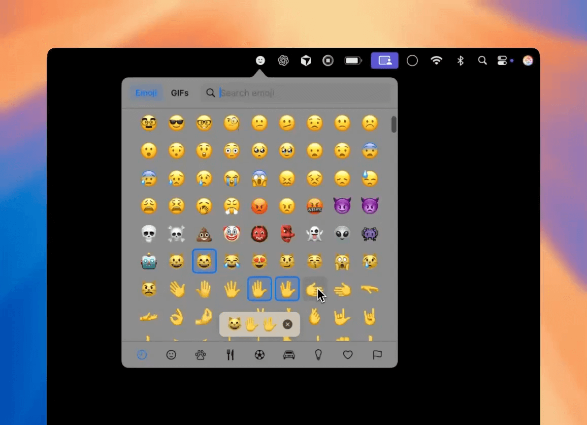 Emojibar