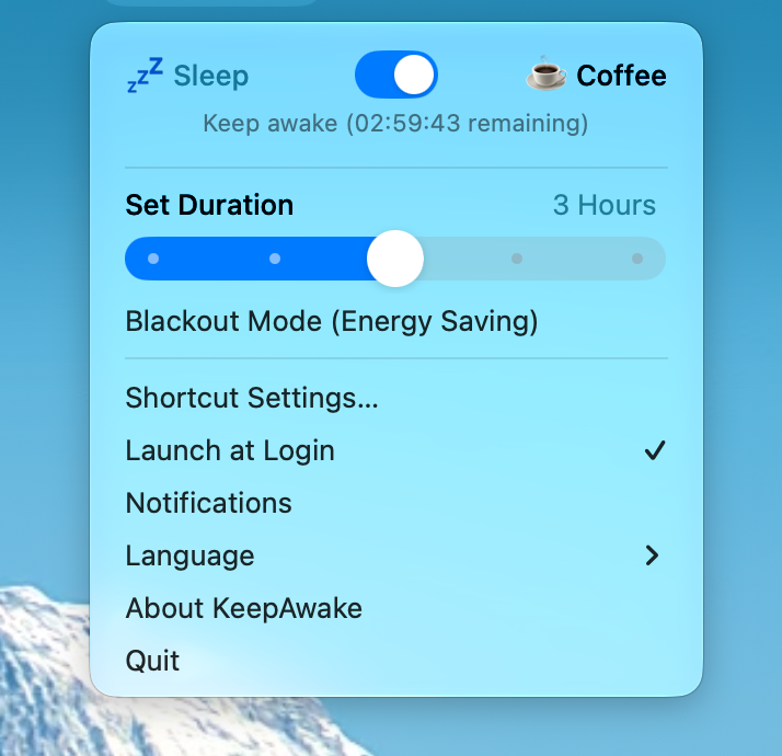 KeepAwake